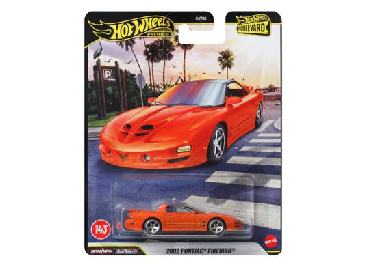 1:64 Hot Wheels Boulevard No 143 2002 Pontiac Firebird JHW17