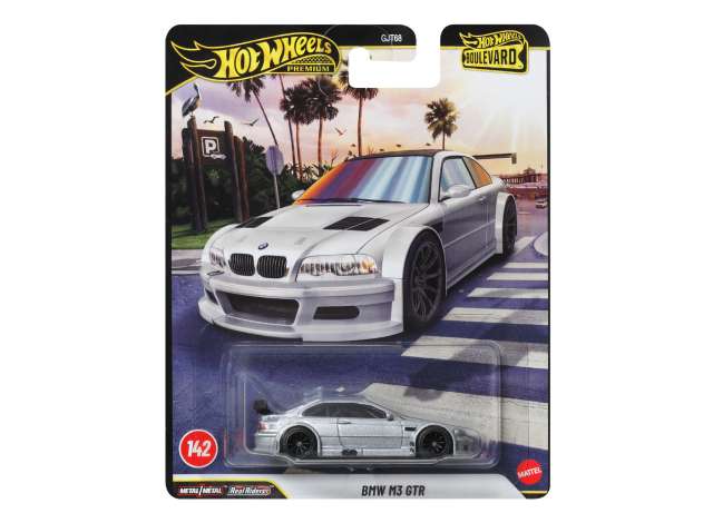 BMW M3 GTR Boulevard No.142 1:64 Hot Wheels Model Car (JHW30)