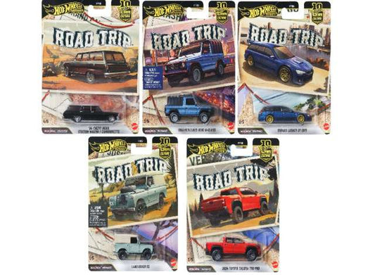 Pre-Order – Road Trippin box of 10 1:64 Hotwheels Model (hwmvFPY86-976V~10) – ETA. January 2027
