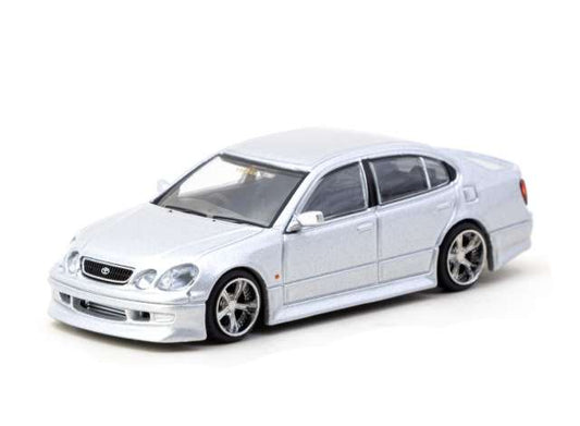 Pre-Order – Vertex Toyota Aristo JZS161, silver 1:64 Tarmac Model (TC-T64G-081-SL) – ETA. September 2026