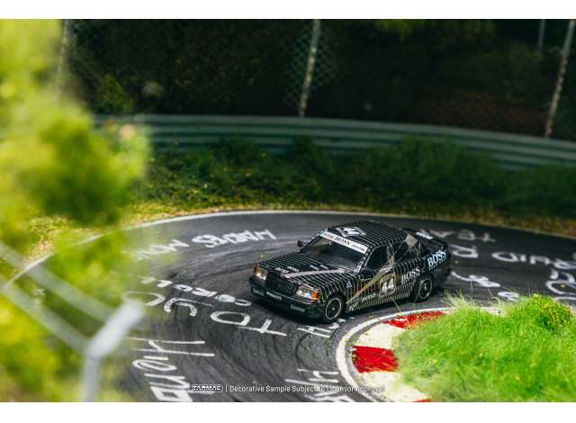 Pre-Order – 1988 Mercedes-Benz 190 E 2.3-16 #44 Johnny Cecotto DTM, black/white 1:64 Tarmac Model (TC-T64G-047-88DTM44) – ETA. September 2026