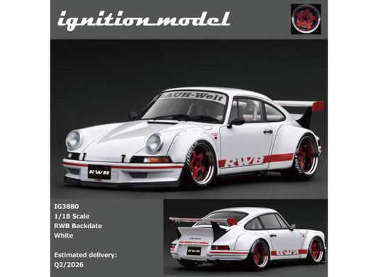 Pre-Order – RWB Backdate, white 1:18 Ignition Model (IG3880) – ETA. July/August 2026