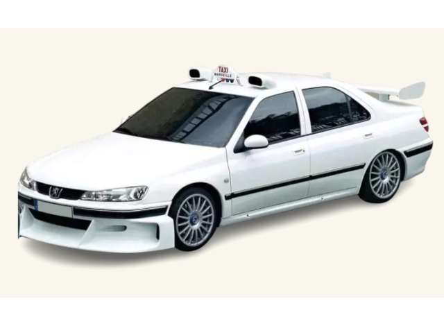 Pre-Order – Peugeot 406 Taxi 2 *Jet-car*, white 1:43 Norev Model (nor474622) – ETA. September 2026