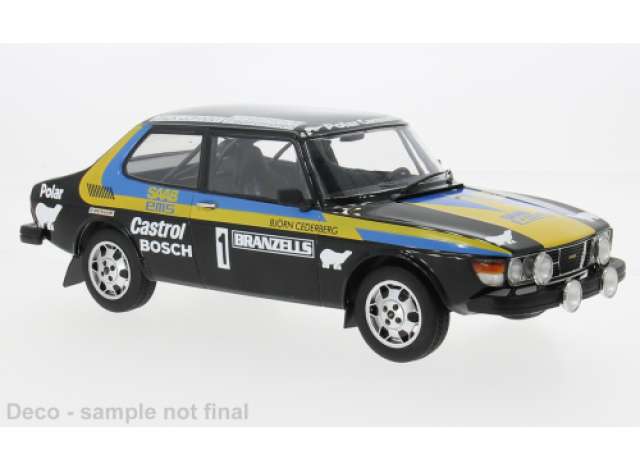 Pre-Order – 1977 Saab 99 EMS #1, various 1:18 MCG Model (MCG18825R) – ETA. September 2026