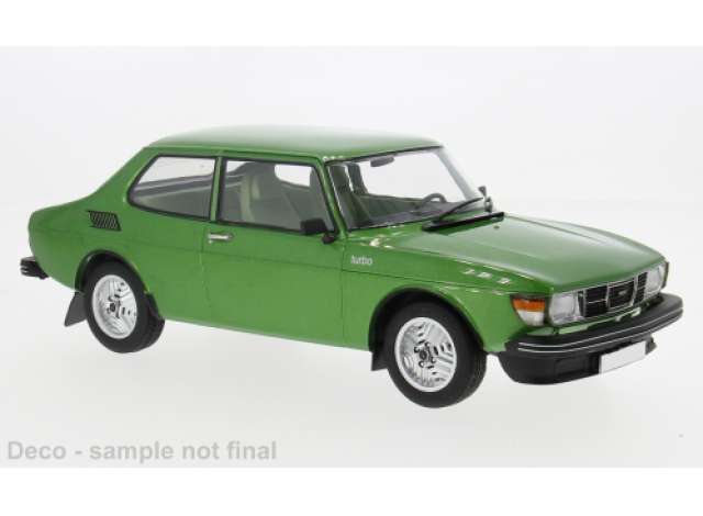 Pre-Order – 1977 Saab 99 Turbo, green 1:18 MCG Model (MCG18440) – ETA. July/August 2026