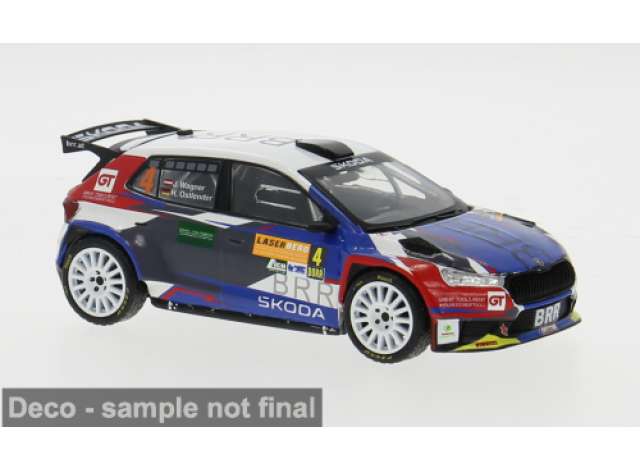Pre-Order – 2024 Skoda Fabia Rally2 #4 J.Wagner/H.Ostlender, Rally WM, Lavanttal Rally, various 1:43 IXO Models Model (ixoram950) – ETA. September 2026