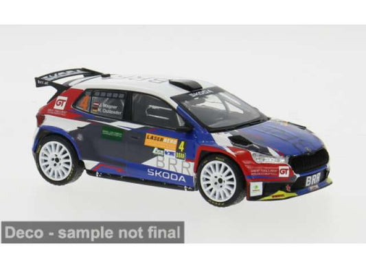 Pre-Order – 2024 Skoda Fabia Rally2 #4 J.Wagner/H.Ostlender, Rally WM, Lavanttal Rally, various 1:43 IXO Models Model (ixoram950) – ETA. September 2026