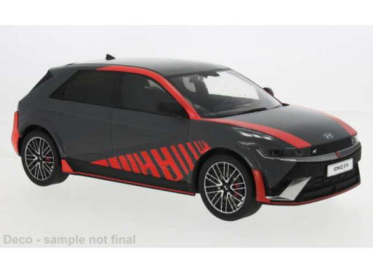 Pre-Order – 2024 Hyundai IONIQ 5 N, dark grey/red 1:18 MCG Model (MCG18496) – ETA. September 2026