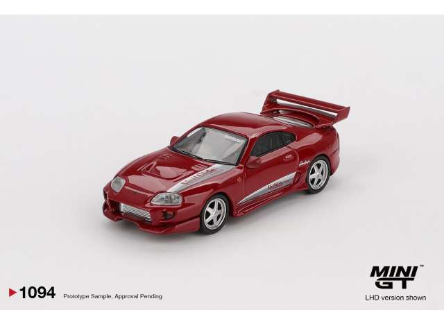 Pre-Order – 1994 Toyota Supra MK4 (A80) Veilside Combat V-I, red 1:64 Mini GT Model (MGT01094L) – ETA. September 2026