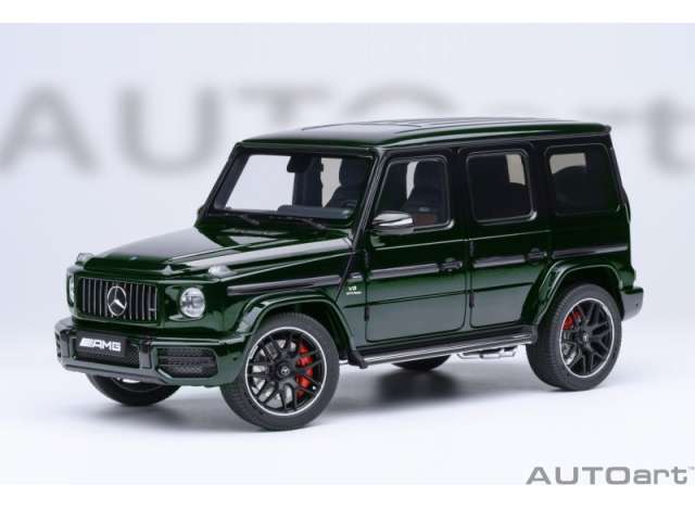 2019 Mercedes Benz G63 AMG, emerald green 1:18 AutoArt Model