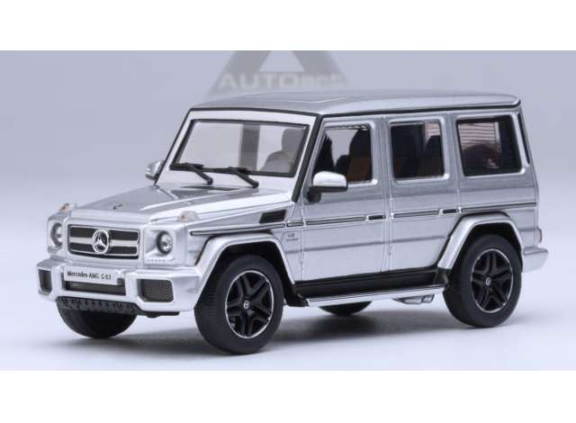 2017 Mercedes Benz G63 AMG, iridium silver 1:64 AutoArt Model