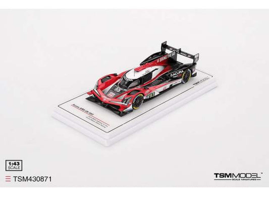 Pre-Order – 2025 Acura ARX-06 #93 Acura Meyer Shank RacingSebring 12hrs, white/red/black 1:43 TrueScale Model (TSM430871) – ETA. September 2026