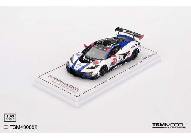 Pre-Order – 2025 Chevrolet Corvette GT3 R #4 Corvette Racing By Pratt Miller Motorsports Sebring 12 hrs, white/blue/red 1:43 TrueScale Model (TSM430882) – ETA. September 2026