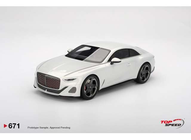 Pre-Order – 2025 Bentley Batur, bonneville pearl 1:18 Top Speed Model (TS0671) – ETA. September 2026