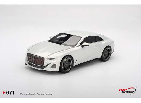 Pre-Order – 2025 Bentley Batur, bonneville pearl 1:18 Top Speed Model (TS0671) – ETA. September 2026