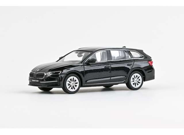 Available To Order – 2024 Skoda Octavia IV FL Combi , magic black metallic 1:43 Abrex Model (ab143AB-050D)