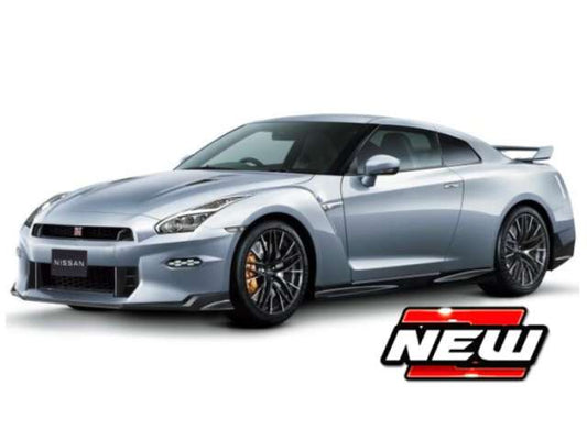 Pre-Order – 2025 Nissan GT-R, grey 1:24 Maisto Model (mai32982g) – ETA. January/February 2027