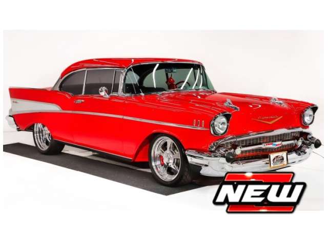 Pre-Order – 1957 Chevrolet Bel Air, red 1:18 Maisto Model (mai31476r) – ETA. July/August 2026