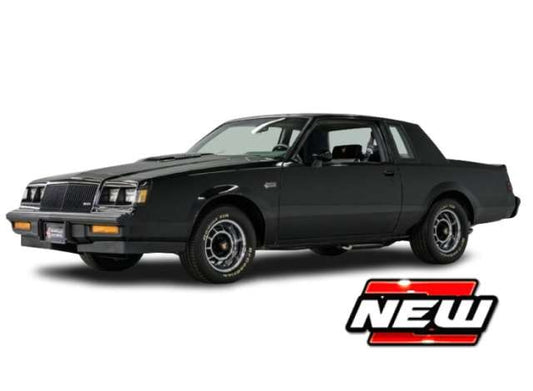 Pre-Order – 1987 Buick Grand National, black 1:18 Maisto Model (mai31479) – ETA. July/August 2026