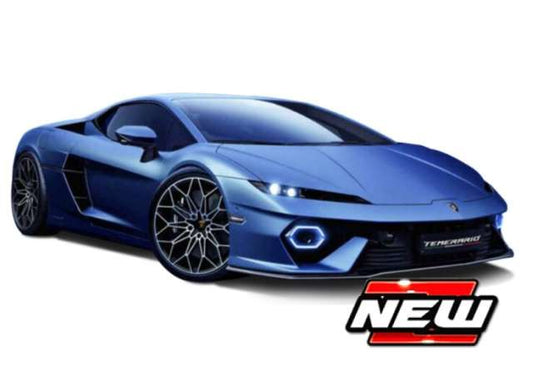Pre-Order – Lamborghini Temerario, blue 1:24 Bburago Model (bura21116B) – ETA. July/August 2026