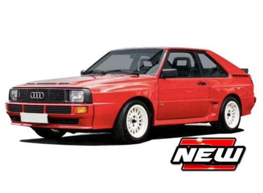Pre-Order – 1985 Audi Sport Quattro, red 1:24 Bburago Model (bura21118R) – ETA. October/November 2026