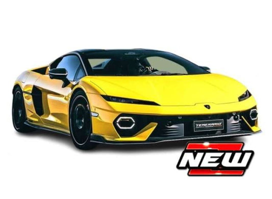 Pre-Order – Lamborghini Temerario, yellow 1:24 Bburago Model (bura21116Y) – ETA. July/August 2026