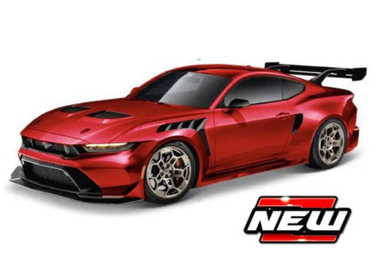 Pre-Order – 2025 Ford Mustang GTD, red 1:43 Bburago Model (bura30449R) – ETA. October/November 2026
