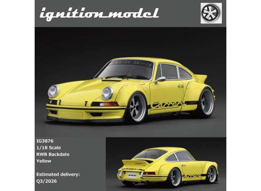 Pre-Order – RWB Backdate, yellow 1:18 Ignition Model (IG3876) – ETA. October/November 2026