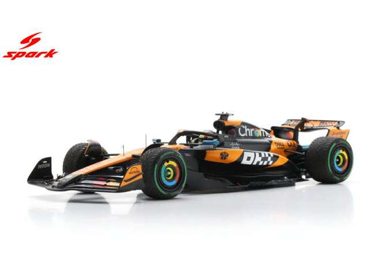 Pre-Order – 2025 McLaren #81 Oscar Piastri Winner Belgian GP *Resin Series*, black/orange 1:18 Spark Model (spa18S1112) – ETA. September 2026