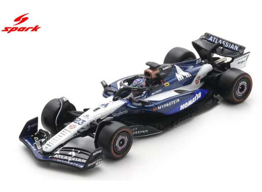 Pre-Order – Williams FW47 #23 Alexander Albon Williams Racing, US GP 2025, black/white 1:64 Spark Model (spa64S087) – ETA. September 2026