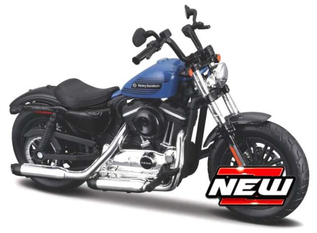 Pre-Order – 2022 Harley Davidson Forty-Eight Special, blue/black 1:18 Maisto Model (mai22939) – ETA. July/August 2026