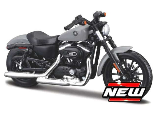 Pre-Order – 2022 Harley Davidson Sportster Iron 883, grey 1:18 Maisto Model (mai22940) – ETA. July/August 2026