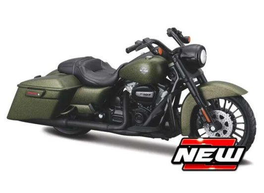Pre-Order – 2022 Harley Davidson Road King Special, green/black 1:18 Maisto Model (mai22941) – ETA. July/August 2026