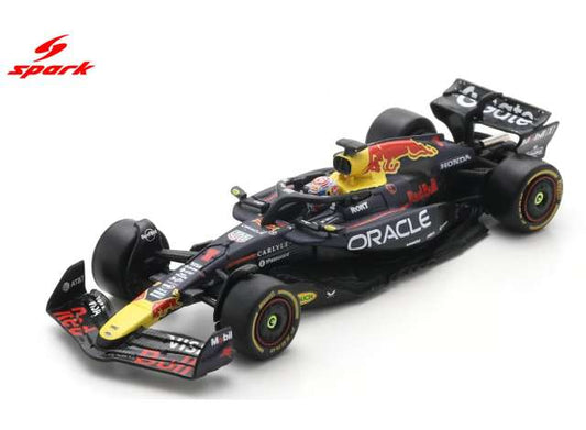 Pre-Order – Red Bull Racing RB21 #1 Max Verstappen Oracle Red Bull Racing Winner US GP 2025, blue/yellow/red 1:64 Spark Model (spa64S095) – ETA. September 2026