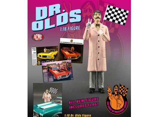 Pre-Order – Dr. Olds Figure, various 1:18 Acme Diecast Model (acme1800126) – ETA. July/August 2026