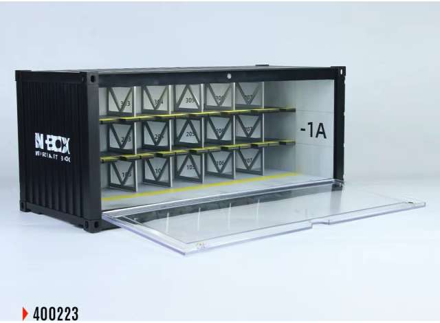 Pre-Order – Diorama Multi-story car park container, various 1:64 Black Box Diorama Model (MO400223) – ETA. July/August 2026