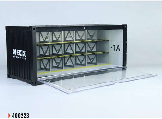 Pre-Order – Diorama Multi-story car park container, various 1:64 Black Box Diorama Model (MO400223) – ETA. July/August 2026