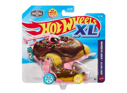 Pre-Order – Donut Drifter *Hotwheels XL*, various 1:43 Hotwheels Model (hwmvJKL12) – ETA. September 2026