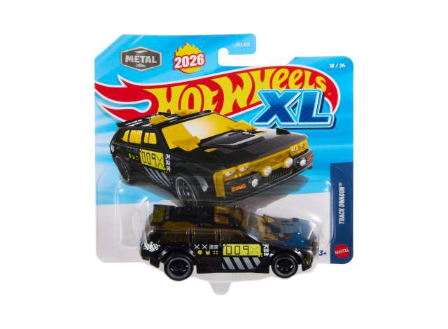 Pre-Order – Track Dwagon *Hotwheels XL*, black/yellow 1:43 Hotwheels Model (hwmvJLJ45) – ETA. October 2026
