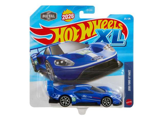 Pre-Order – 2016 Ford GT Race *Hotwheels XL* 1:43 Hotwheels Model (hwmvJLJ48) – ETA. January 2027