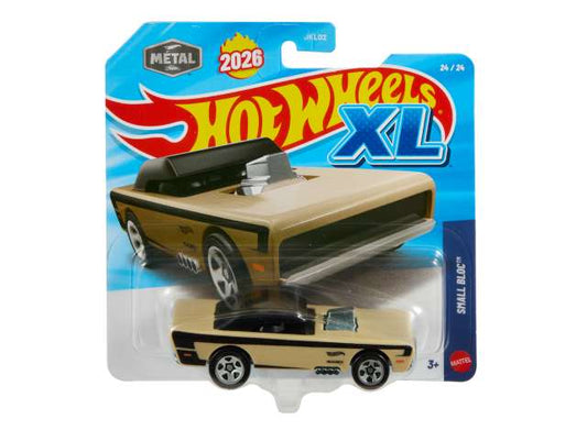 Pre-Order – Small Bloc *Hotwheels XL* 1:43 Hotwheels Model (hwmvJLJ51) – ETA. January 2027
