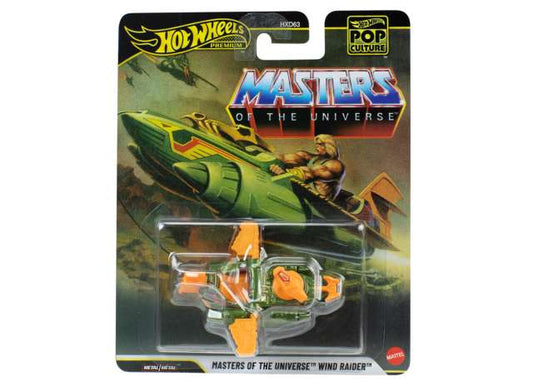 Pre-Order – *MOTU* Wind Raider, green/orange 1:64 Hotwheels Model (hwmvJHW91) – ETA. February 2027