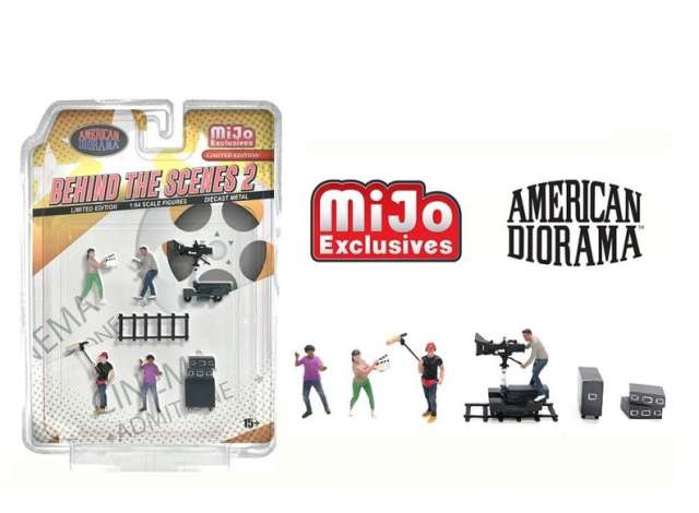 *Behind the Scenes 2* Figure Set 1:64 American Diorama Model