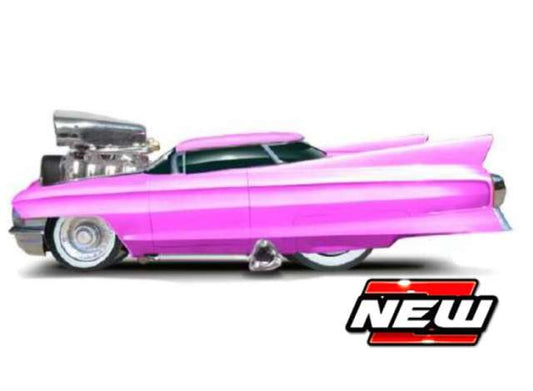 Pre-Order – 1961 Cadillac , pink 1:64 Maisto Model (mai15526-15602) – ETA. July/August 2026