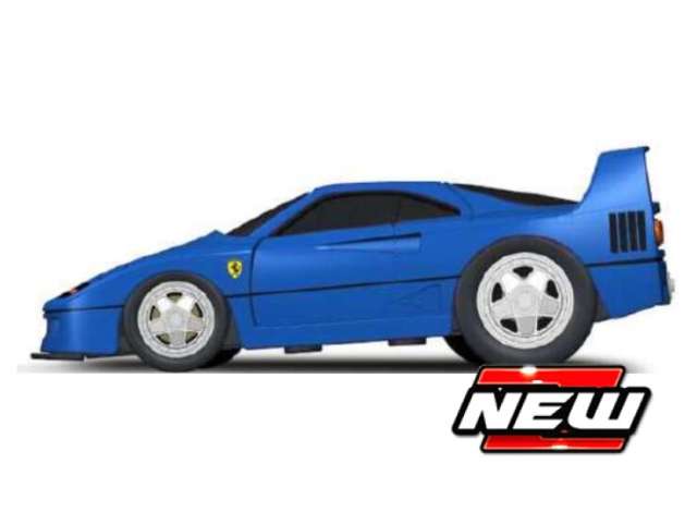 Pre-Order – Ferrari F40, blue 1:64 Maisto Model (mai15526-15611) – ETA. July/August 2026