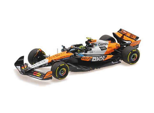 Pre-Order – 2025 McLaren MCL39 Lando Norris Winner Mexican GP 2025 1:43 Minichamps Model (mc537256204) – ETA. July/August 2026