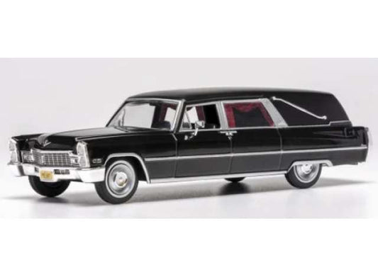 Pre-Order – 1966 Cadillac de Ville S&S Hearse, black 1:43 IXO Models Model (ixoCLC629) – ETA. July/August 2026