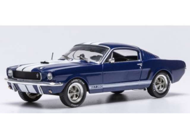 Pre-Order – 1965 Ford Mustang Shelby GT 350, blue/white 1:43 IXO Models Model (ixoCLC613) – ETA. July/August 2026