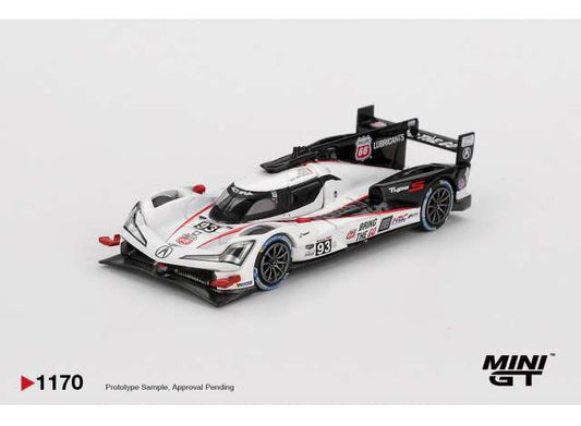 Pre-Order – 2025 Acura ARX-06 GTP #93 Acura Meyer Shank Racing Daytona 24 hrs, white 1:64 Mini GT Model (MGT01170Lhd) – ETA. September 2026