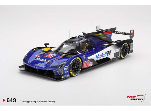 Pre-Order – 2025 Cadillac V-Series.R #101 Cadillac Wayne Taylor Racing Le Mans 24hrs, blue/white 1:18 Top Speed Model (TS0643) – ETA. September 2026